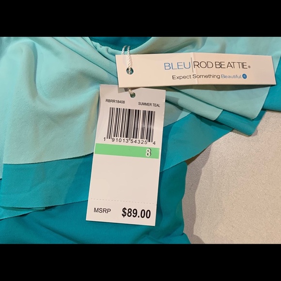 NWT $89 Bleu Rod Beatties Ruffled & Ready Tankini - Picture 8 of 9